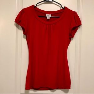 ⭐️MAKE AN OFFER⭐️ Red business short sleeve